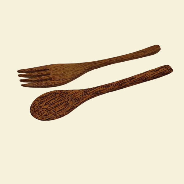 coconut wood spoon set - Image 4