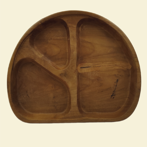 teak kids plate - Image 4