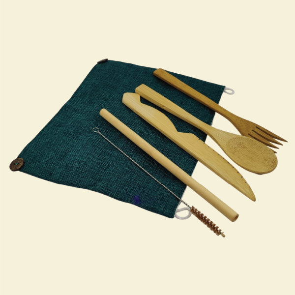 bamboo travel kit - Image 4