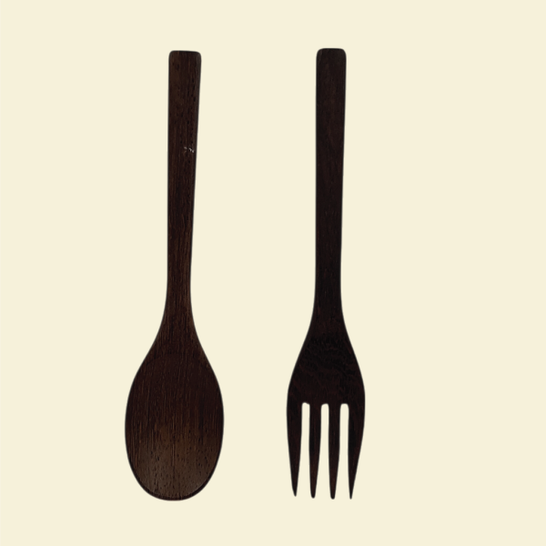 coconut wood spoon set - Image 2